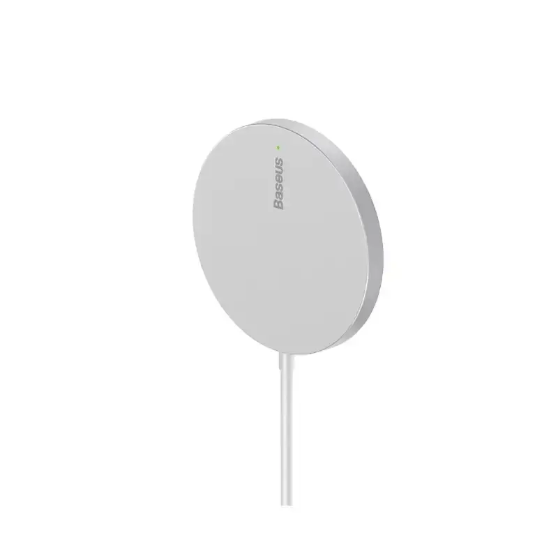 شارژر بی‌سیم باسئوس مدل Baseus Simple Mini3 Magnetic  Wireless Charger 15W